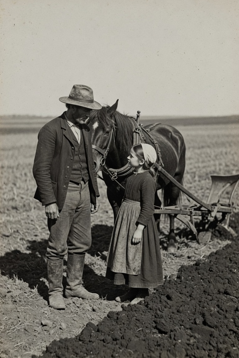 Farm family, early 1900s